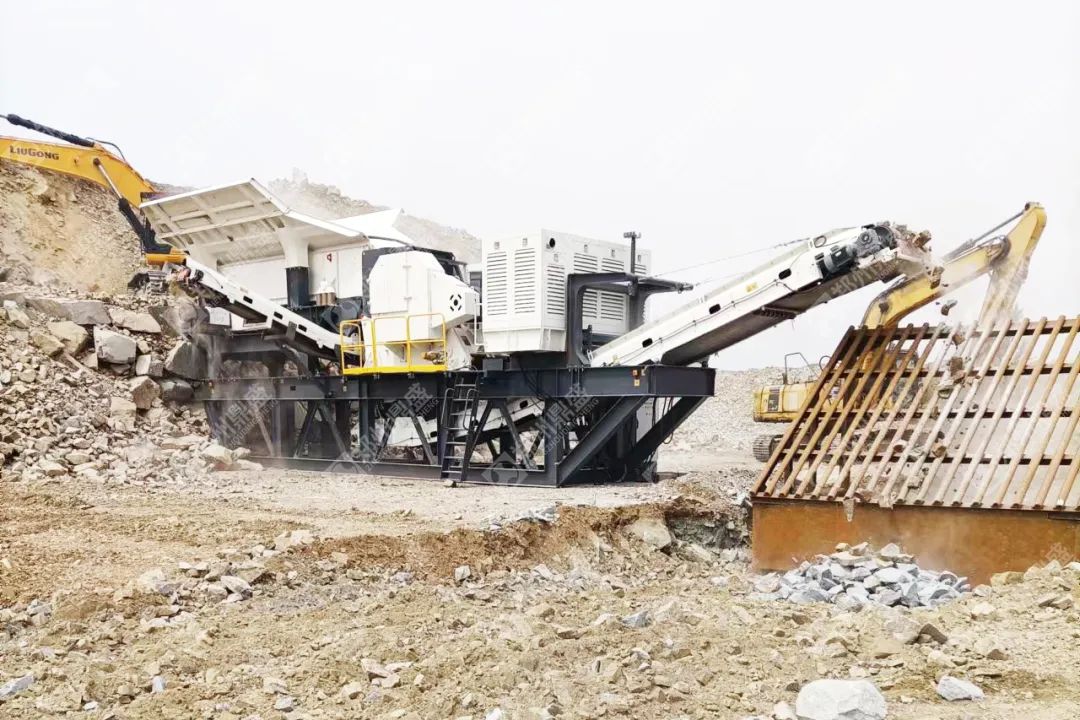 郑州鼎盛模块化破碎装备在内蒙古试机投产