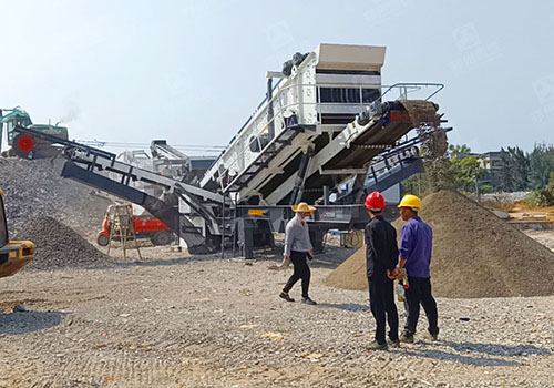 移动式建筑垃圾破碎站在市场上备受青睐