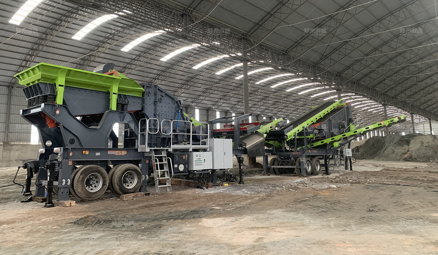 山西·长冶市——移动破碎站助力建筑垃圾回收再利用项目